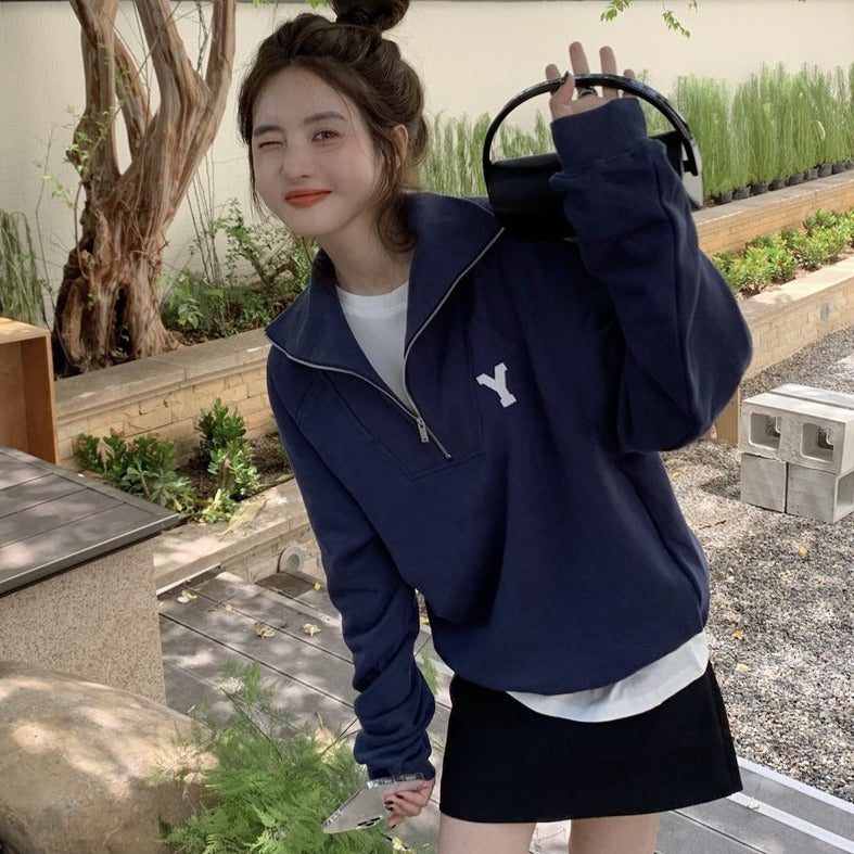 ちびロゴポロデザインスウェット