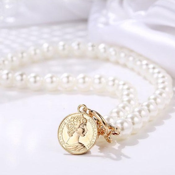 パールコインネックレス