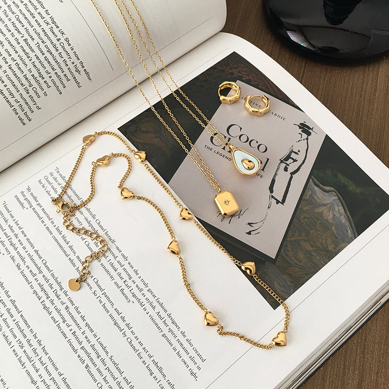 ハートネックレスセット【単品販売】