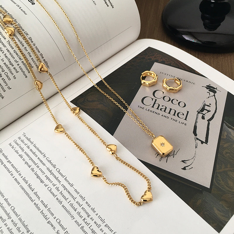 ハートネックレスセット【単品販売】