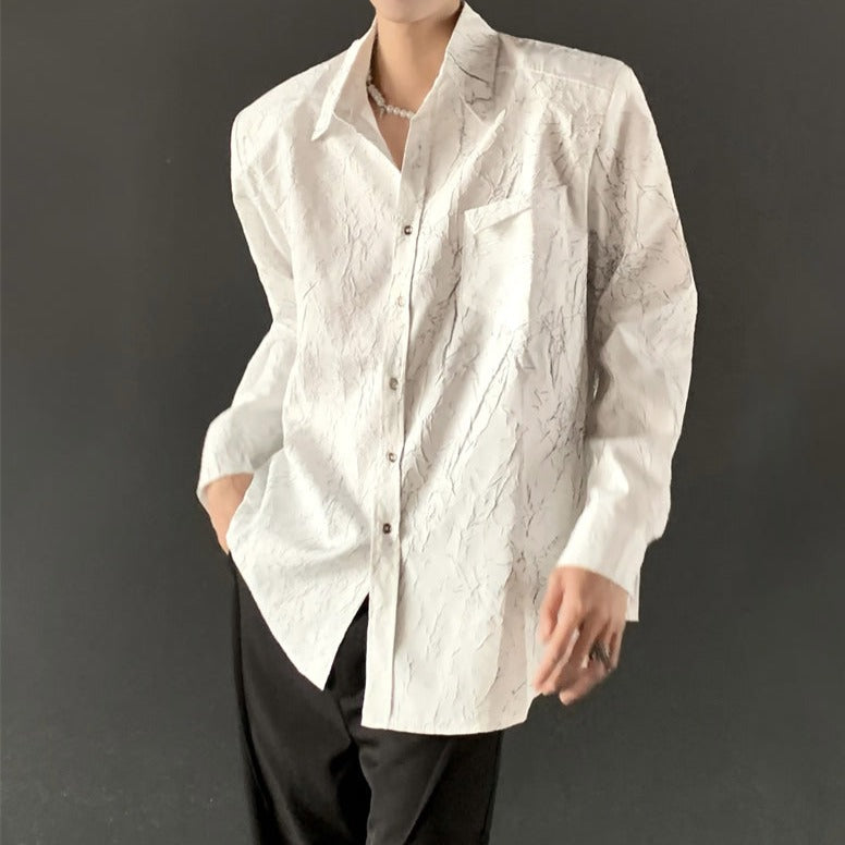 総柄モードシャツ mf2552