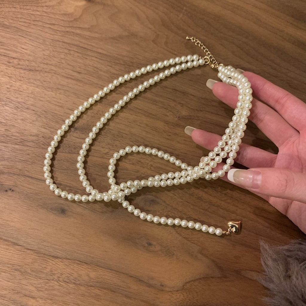 デザインパールネックレス