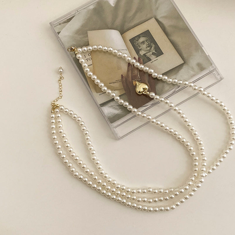 デザインパールネックレス