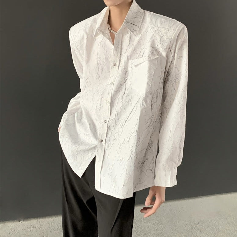 総柄モードシャツ mf2552