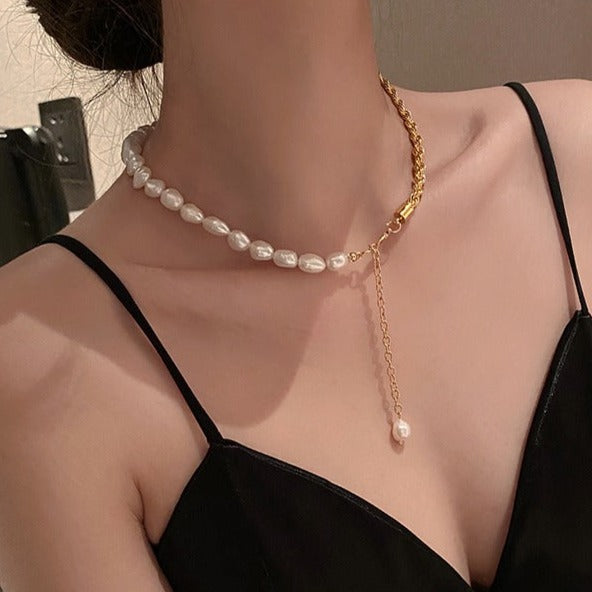 バロックパールネックレス