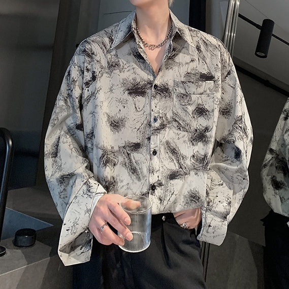 ヴィンテージ総柄シャツ mf2491