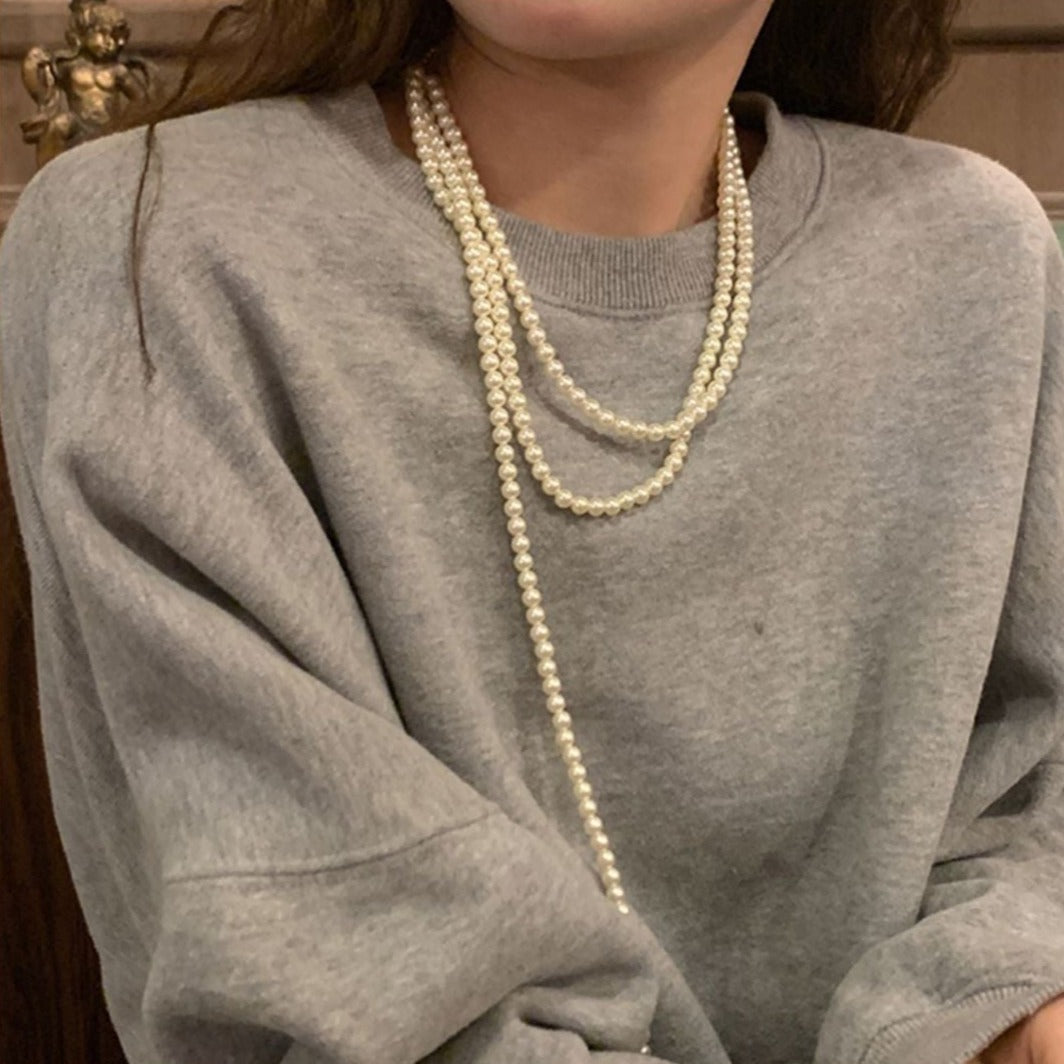 デザインパールネックレス