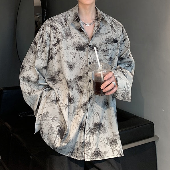 ヴィンテージ総柄シャツ mf2491