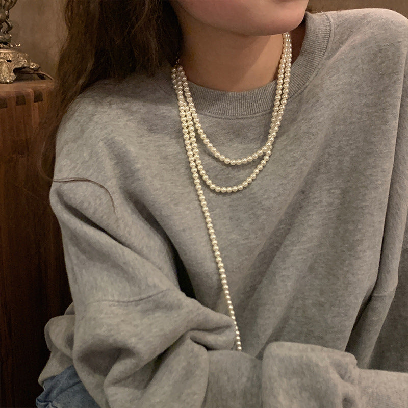 デザインパールネックレス