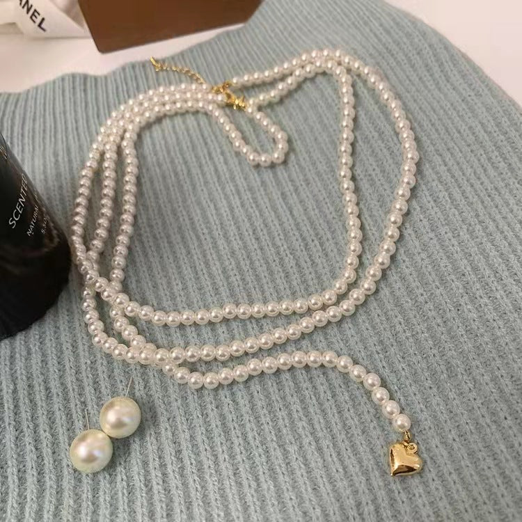 デザインパールネックレス