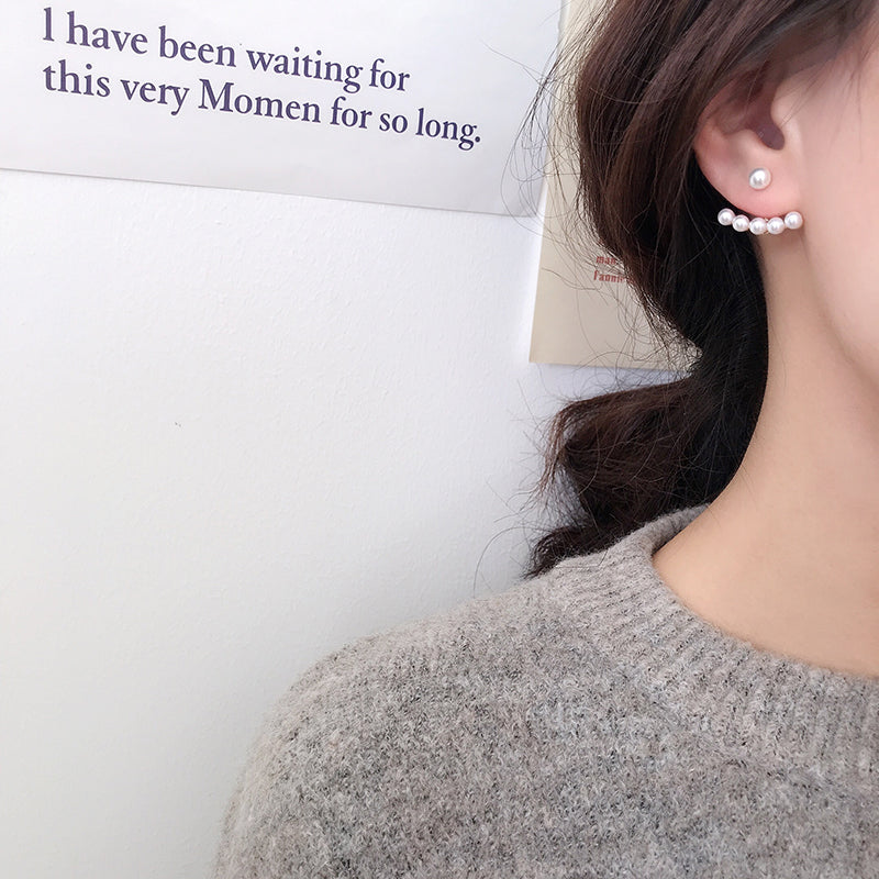 2wayパールピアス