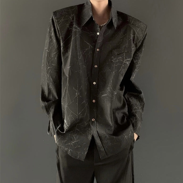 総柄モードシャツ mf2552