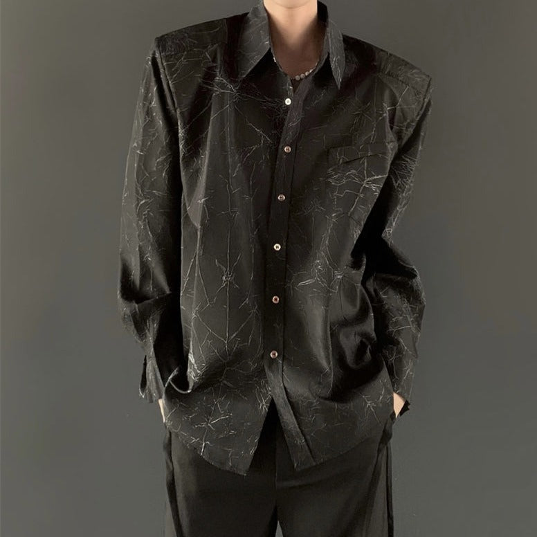 総柄モードシャツ mf2552