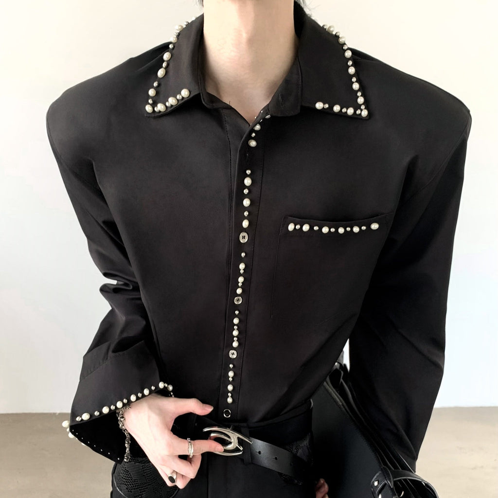 パールラインモードシャツ mf3508