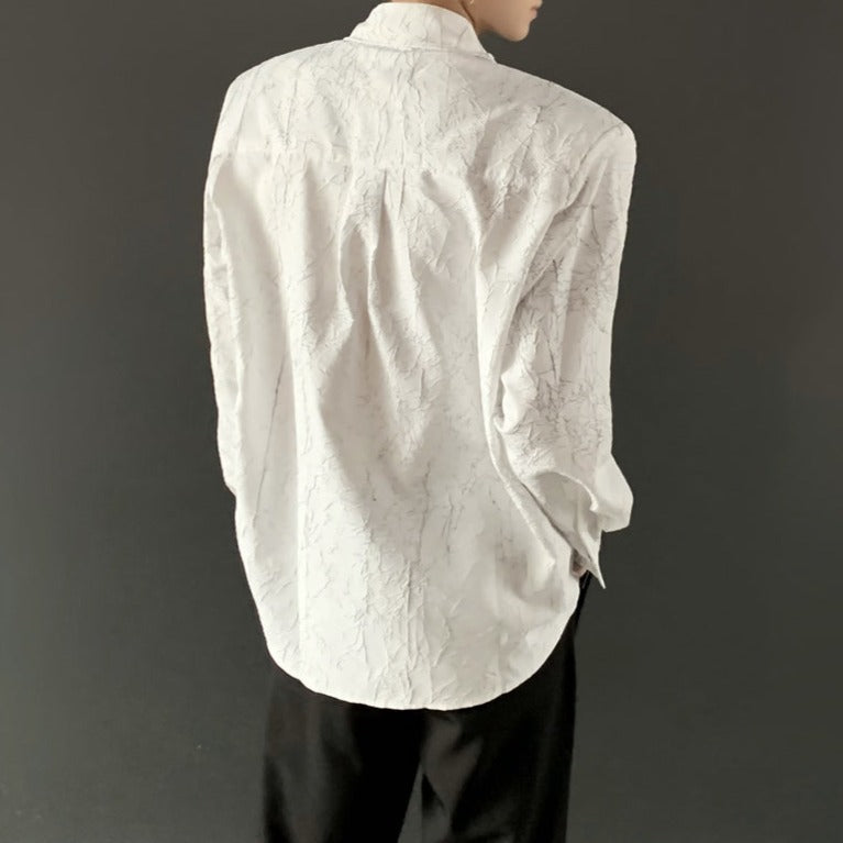 総柄モードシャツ mf2552