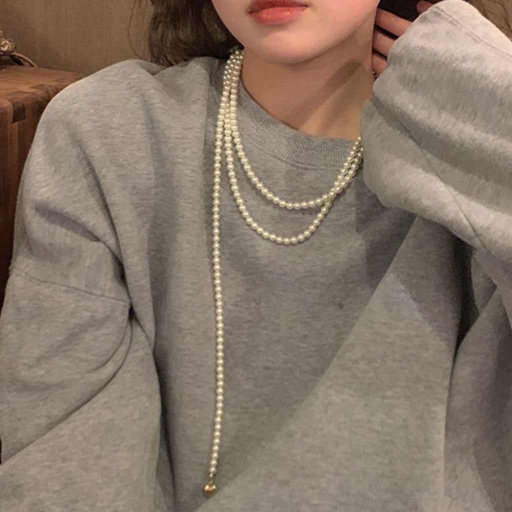 デザインパールネックレス