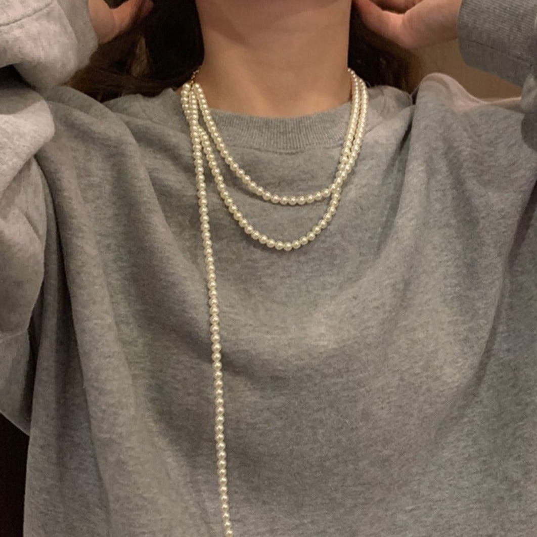 デザインパールネックレス