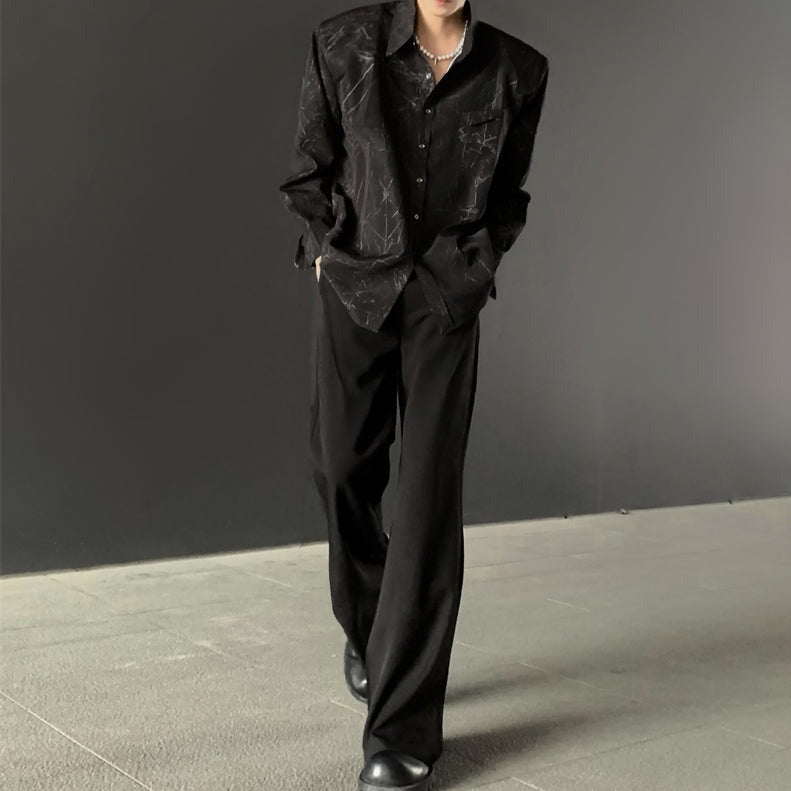 総柄モードシャツ mf2552