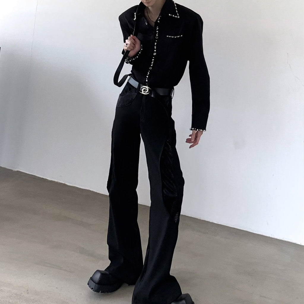 パールラインモードシャツ mf3508