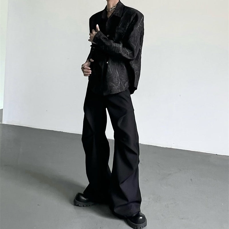 モードテクスチャーシャツ mf2867