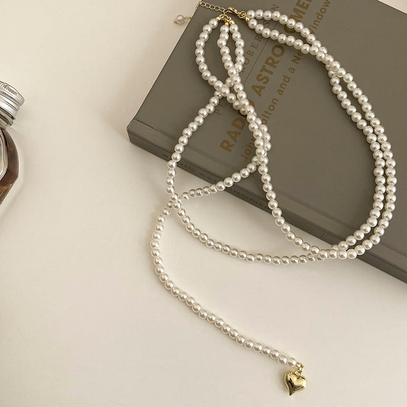 デザインパールネックレス