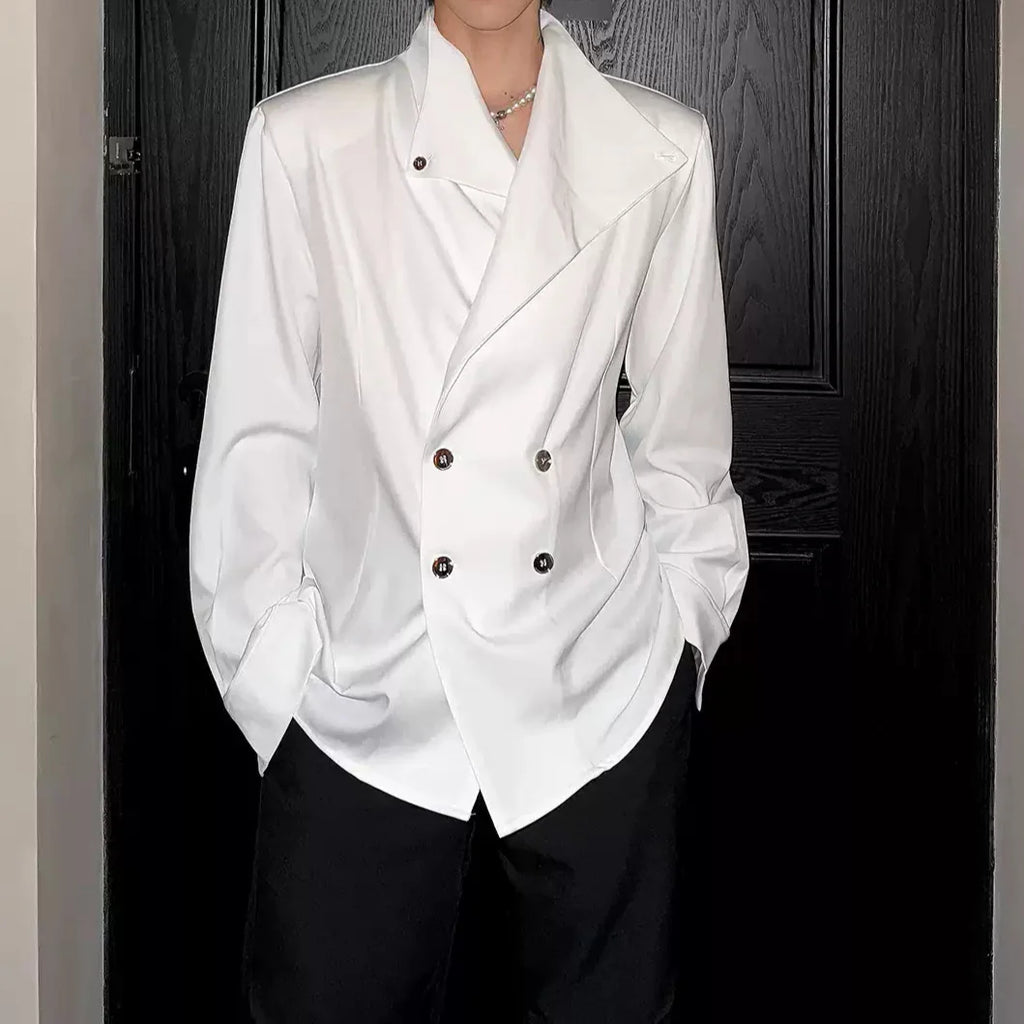 モードクラシカルモノトーンシャツ mf3512