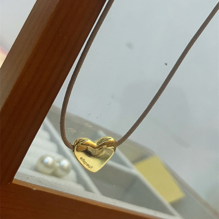 ハートピアス＆ネックレスセット【単品販売】