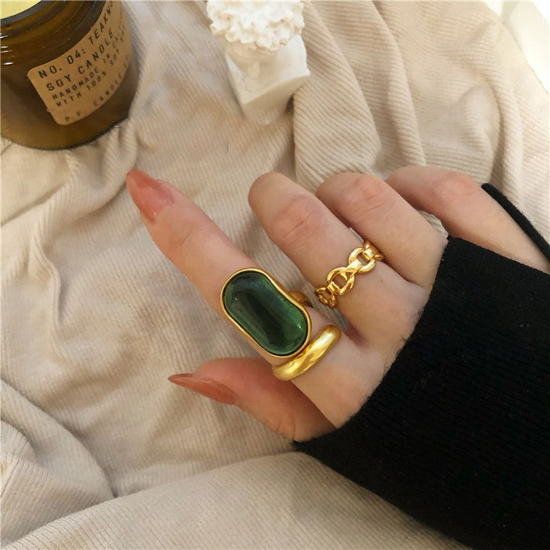 STONE RING SET