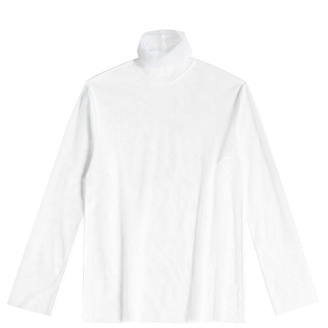 シースルーハイネックインナートップス mf0967