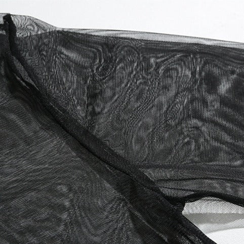 シースルーハイネックインナートップス mf0967