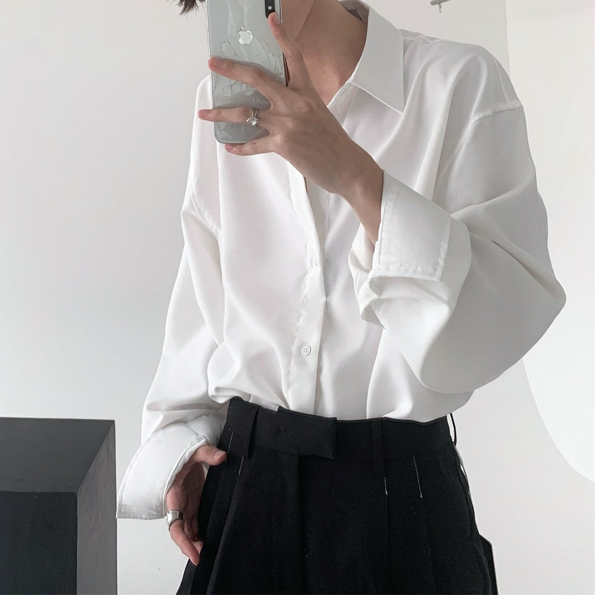 モードシンプルシャツ mf1488