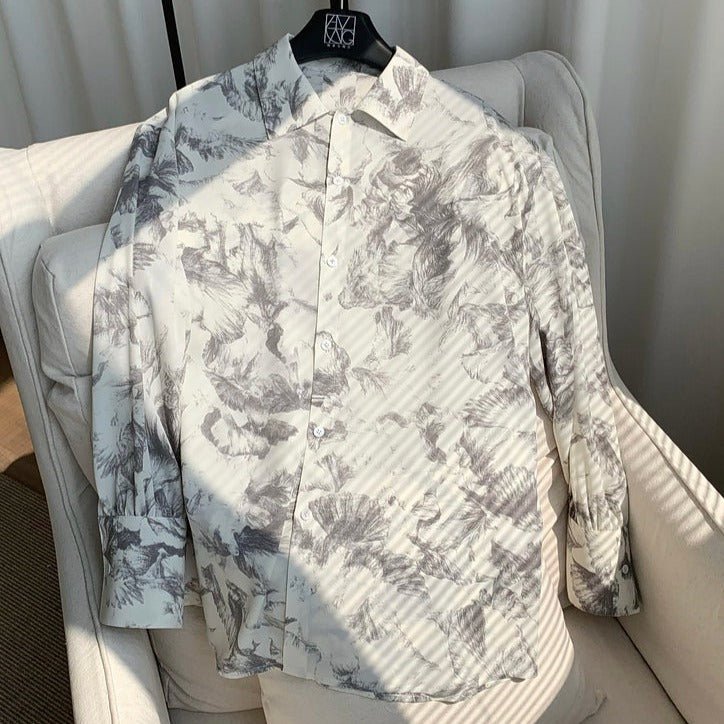 総柄シックルーズシャツ mf1641