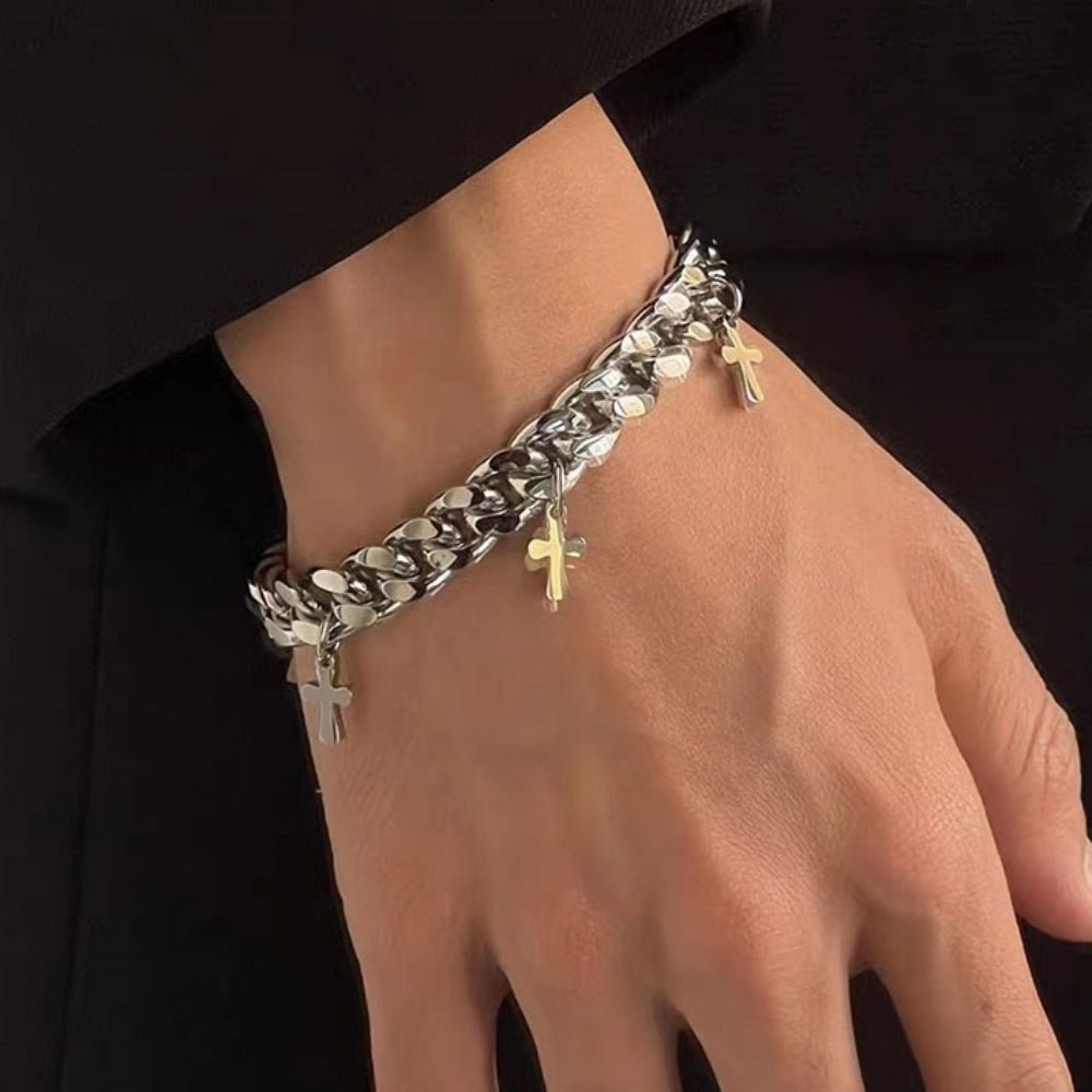 クロスチェーンブレスレット mf2118